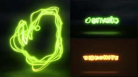 Light Painting Logo - Project for After Effects (VideoHive)