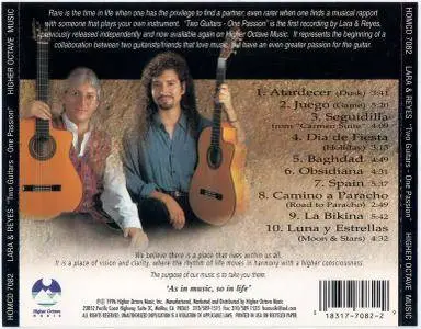 Lara & Reyes - Two Guitars - One Passion (1996)