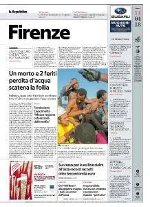 la Repubblica Firenze - 14 Aprile 2018