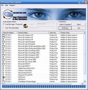 Product Key Explorer ver.1.4