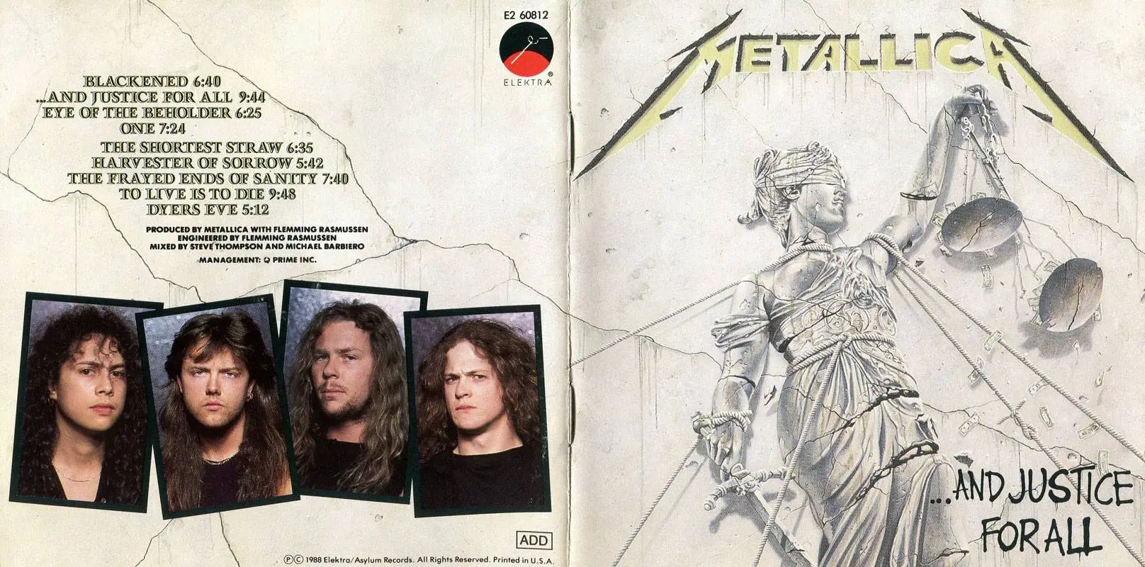 Царица металлика текст. Металлика 1988 and Justice for all. Metallica and Justice for all обложка. Металлика обложка 1988. Metallica 1988 альбом.