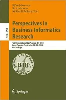 Perspectives in Business Informatics Research