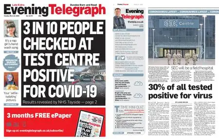 Evening Telegraph Late Edition – March 31, 2020