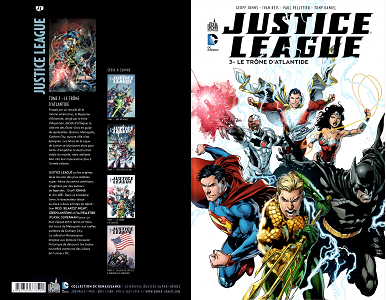 Justice League - Tome 3 - Le Trône d'Atlantide (DC Renaissance)