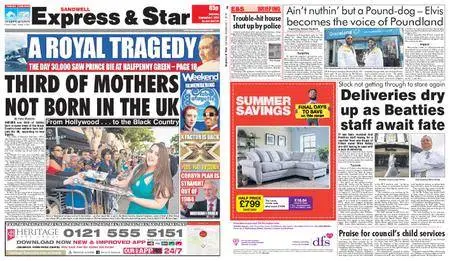 Express and Star Sandwell Edition – September 01, 2018