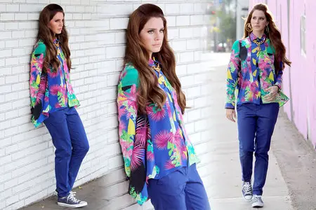 Lana Del Rey - Set of a Versace photoshoot in West Hollywood March 5, 2012