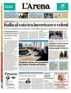 L'Arena - 4 Marzo 2018