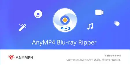 AnyMP4 Blu-ray Ripper 8.0.87 (x64) Multilingual