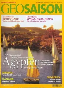 Geo Saison Magazin Januar No 01 2010