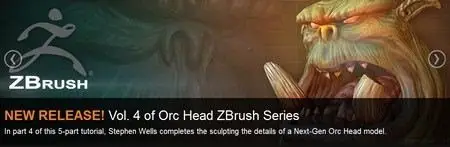3DMotive - Orc Head Zbrush Series Volume 4