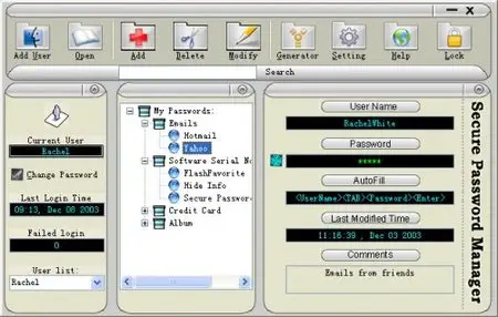 Secure Password Manager v2.3.8