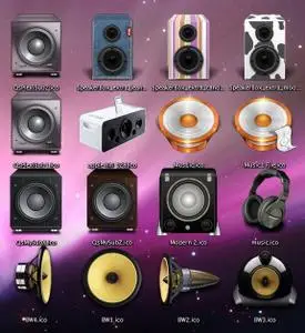 Super Speaker Icons Pack