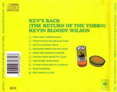 Kevin Bloody Wilson - Kev's Back (The Return Of The Yobbo) (1985) {1990 CBS Australia} **[RE-UP]**