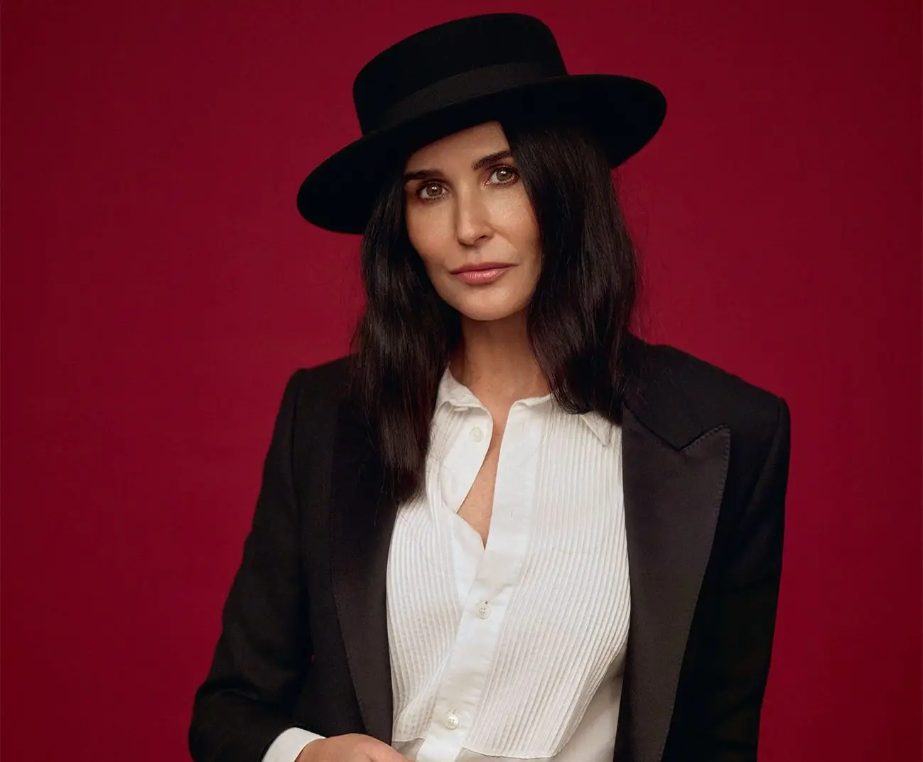  Demi  Moore  by Thomas Whiteside for Vogue  Spain May 2022 