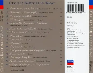 Cecilia Bartoli ‎– A Portrait: Mozart, Rossini, Schubert, Pergolesi, Caccini, Giordani (1995)