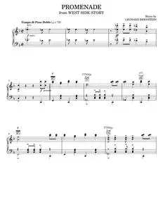 Promenade From The Dance At The Gym (from West Side Story) - Leonard Bernstein, Stephen Sondheim, We (Piano Solo)