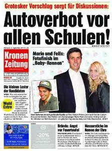 Kronen Zeitung Niederösterreich - 06. September 2017