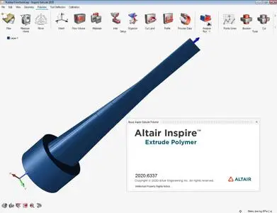 Altair Inspire Extrude Polymer / Metal 2020.0