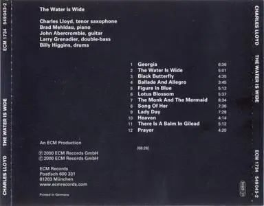 Charles Lloyd - The Water Is Wide (2000) {ECM 1734}