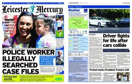 Leicester Mercury – July 16, 2018