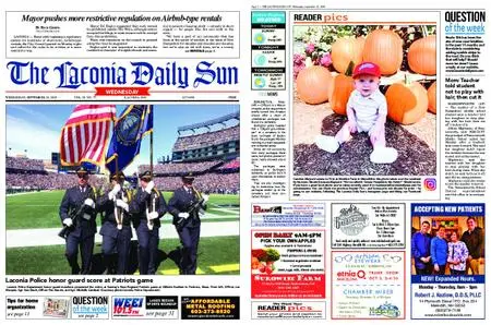 The Laconia Daily Sun – September 25, 2019