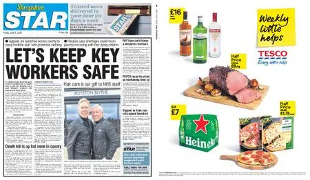 Shropshire Star Shrewsbury Edition – April 03, 2020