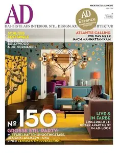 AD Architectural Digest - Das Beste aus Interior, Stil, Design, Kunst & Architektur Juni 06/2014