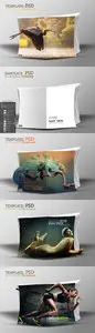 3D Template catalog PSD