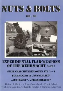 Experimental Flak-Weapons of the Wehrmacht Part 2 (Nuts & Bolts Vol.8)