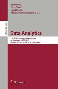 Data Analytics  (Lecture Notes in Computer Science)