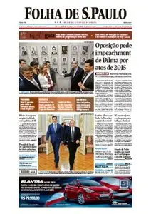  Folha de São Paulo - 22 de outubro de 2015 - Quinta