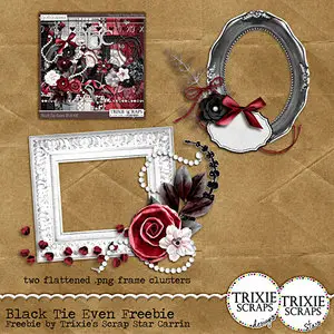 Vintage frames, clusters & elements