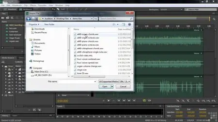 Learning Adobe Audition