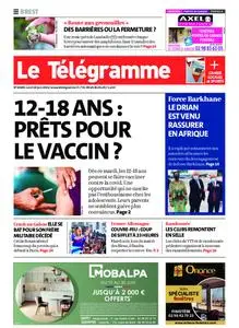 Le Télégramme Brest – 14 juin 2021