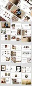 La Terre - Pottery Shop PowerPoint Template CURMKTQ