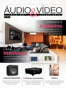 Áudio & Vídeo Design e Tecnologia - Julho 2025