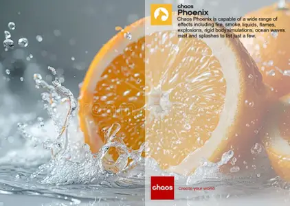 Chaos Phoenix 5, Update 2.4 (5.24.00) for Autodesk Maya