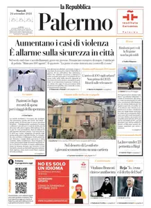 la Repubblica Palermo - 24 Settembre 2024