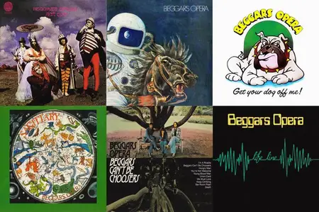 Beggars Opera - 6 Studio Albums (1970-1980) [Reissue 2003-2009]