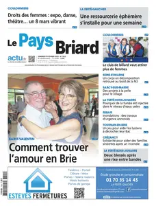 Le Pays Briard - 14 Février 2025