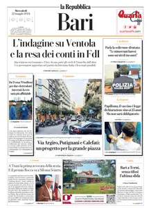 la Repubblica Bari - 22 Maggio 2024