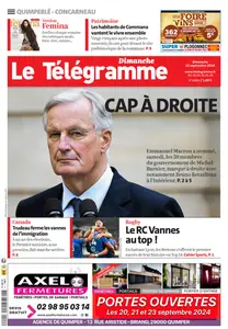 Le Télégramme Quimperlé - 22 Septembre 2024