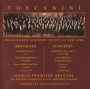 Arturo Toscanini & New York Philharmonic - Bruckner, Strauss, Schubert & Sibelius (2024)