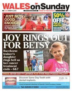 Wales on Sunday - 24 August 2025