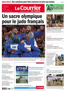 Le Courrier de l'Ouest Angers - 4 Août 2024