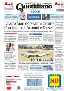 Quotidiano di Puglia Lecce - 8 Novembre 2025