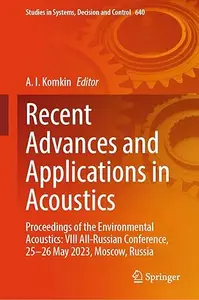 Recent Advances and Applications in Acoustics: Proceedings of the Environmental Acoustics