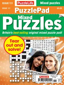 PuzzleLife PuzzlePad Puzzles - June 2025