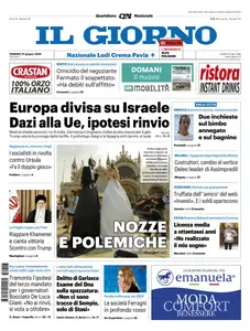Il Giorno - 27 Giugno 2025