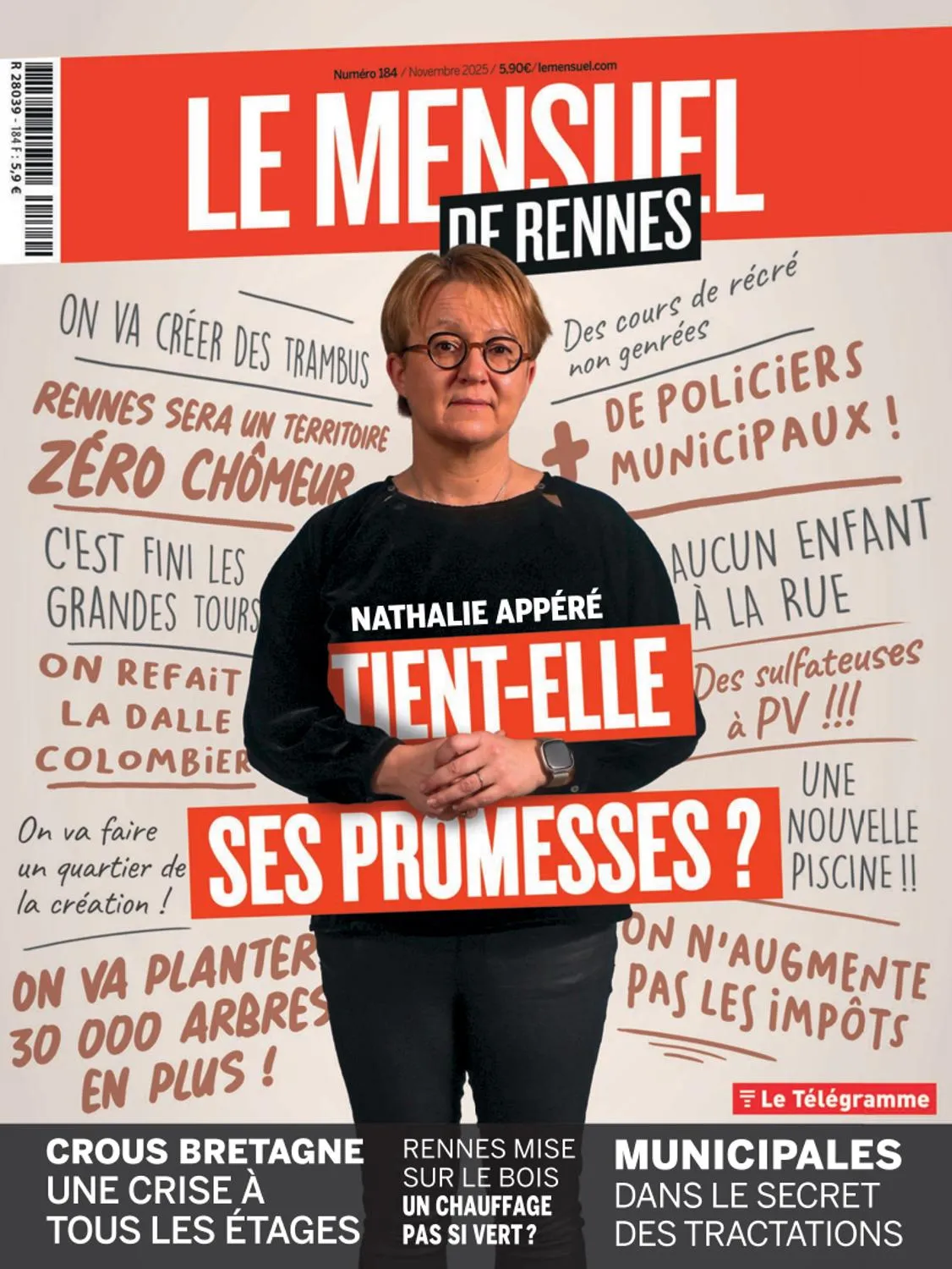 Le Mensuel de Rennes - Novembre 2025